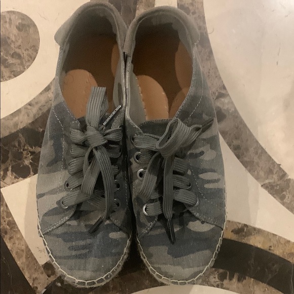 Camo Canvas Sneakers - Picture 1 of 5